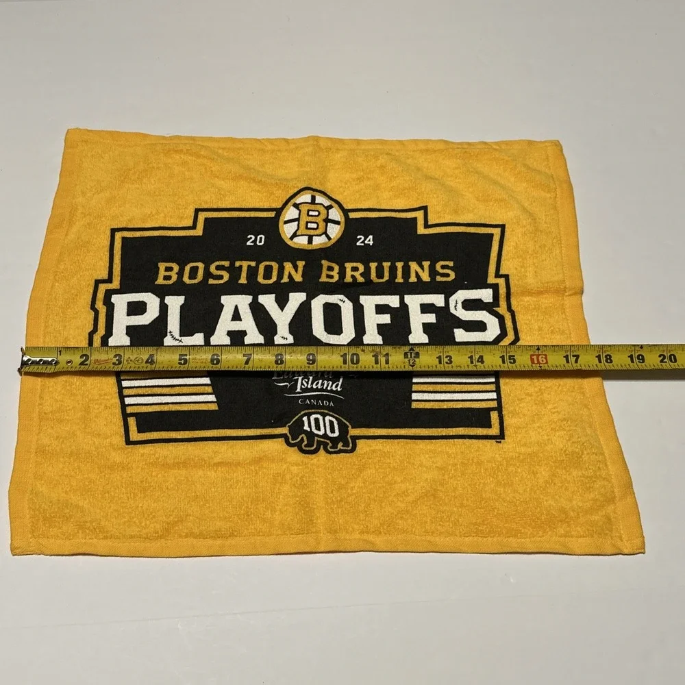 Boston Bruins 2024 Playoff Rally Towels‎ Yellow One Size